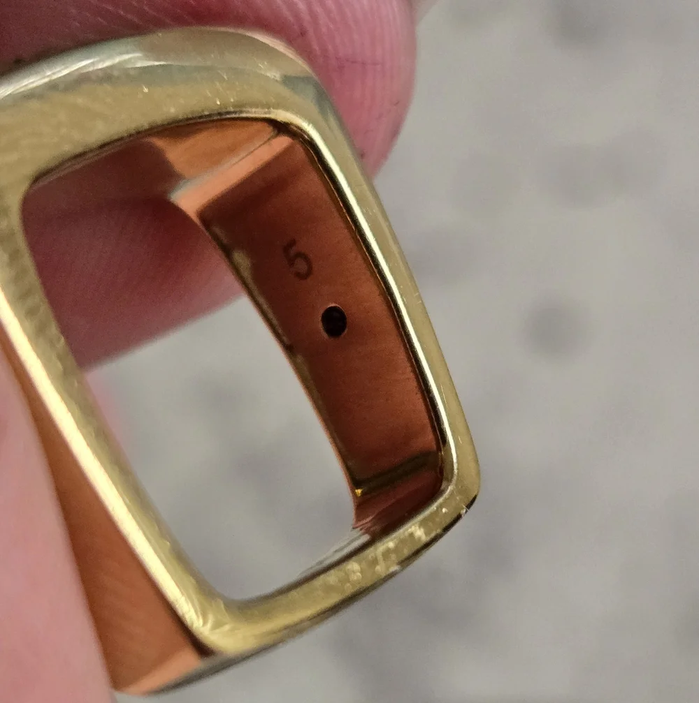 Henri Bendel Band Ring Size 5 - Picture 8 of 8